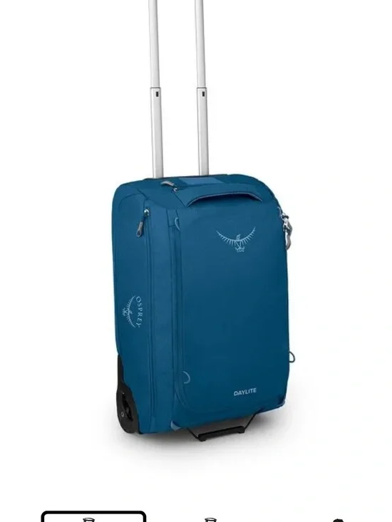 Osprey Daylite 40L Wheeled Carry On Collapsible Travel Duffel Bag, Lightweight R