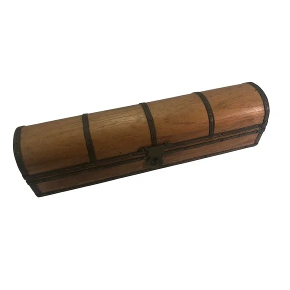 The Gift of Kings Frankincense Myrrh Resin in Wooden Domed Treasure Chest Box