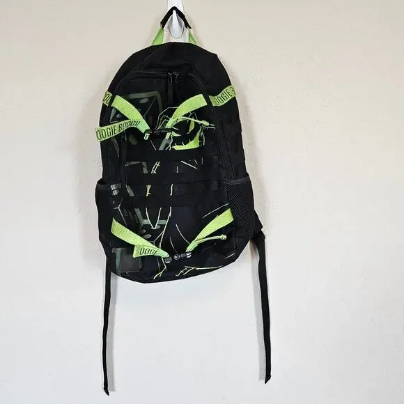The Nightmare Before Christmas Oogie Boogie Backpack Black Neon Green