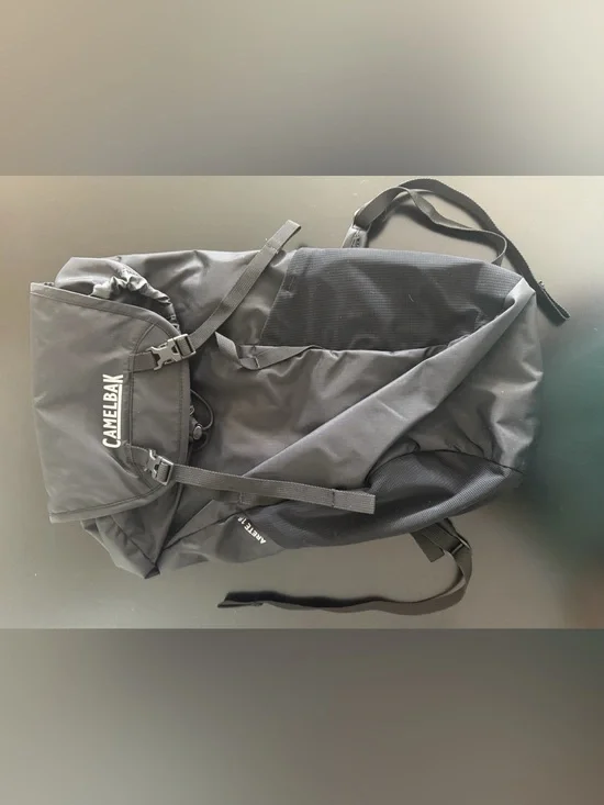 Camelbak Black Hydration Backpack with Top-Load Flap