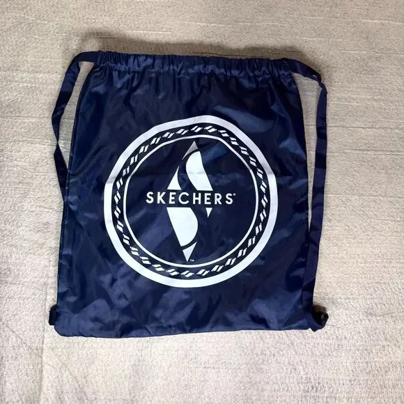Sketchers Dark Blue‎ Drawstring Bag