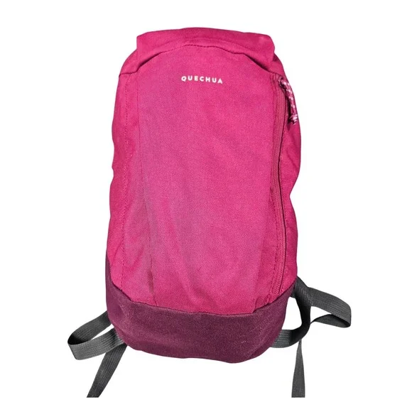 Quechua Decathlon NH Arpenaz 10L Hiking Backpack Small Daypack Magenta Maroon