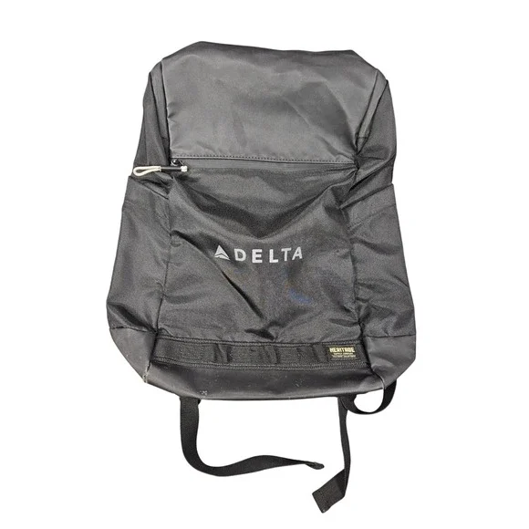 Delta Air Lines Heritage Supply Co Laptop Backpack Travel Black Corporate