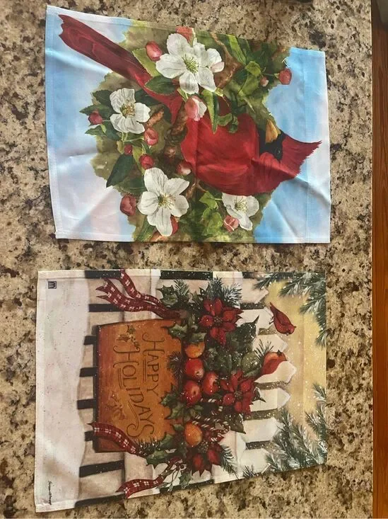 Garden Flags x2