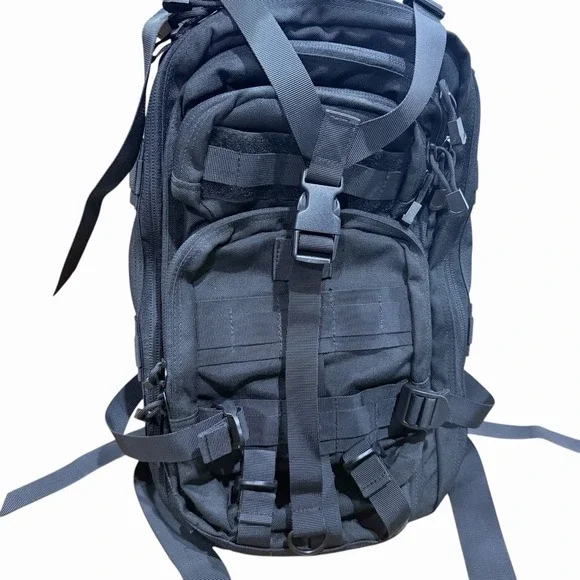 Condor Black Tactical Backpack MOLLE 3 Day Assault Pack Hiking Bug Out EDC