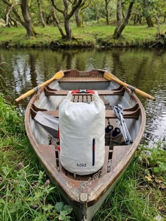 Dry Bag Roll-Top With Adjustable Cross Strap Camping Outdoors Adventure