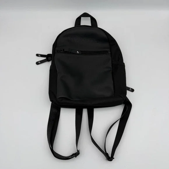 Gymshark Everyday Mini Backpack Black Small Workout Gym Bag