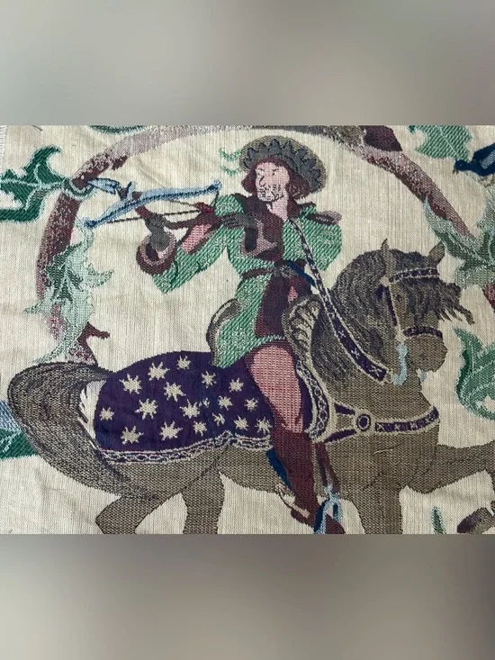 Vintage Kravet Biltmore Estate Collection Medieval Tapestry Fabric