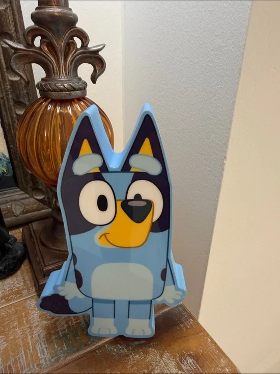 Bluey Character  Blue/Navy/White/Black 