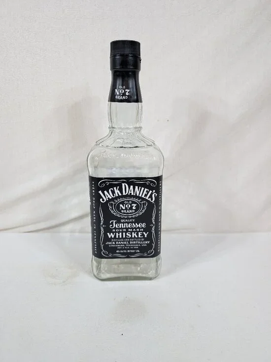 Jack Daniels Empty Liquor Bottle