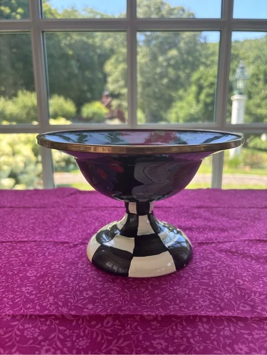Mackenzie-Childs Flower Market Small Compote