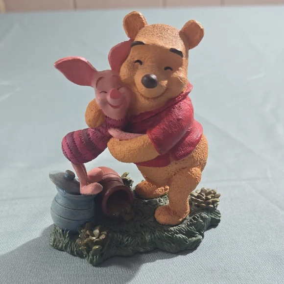 Vintage Winnie The Pooh And Piglet 
