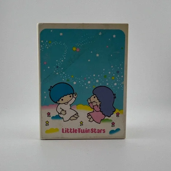 Sanrio Little Twin Stars‎ Compact Mirror 1976 Kiki Lala Vintage Pocket Case