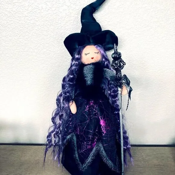 Halloween Witch Wizard Gothic Fairy Doll Goth Figure