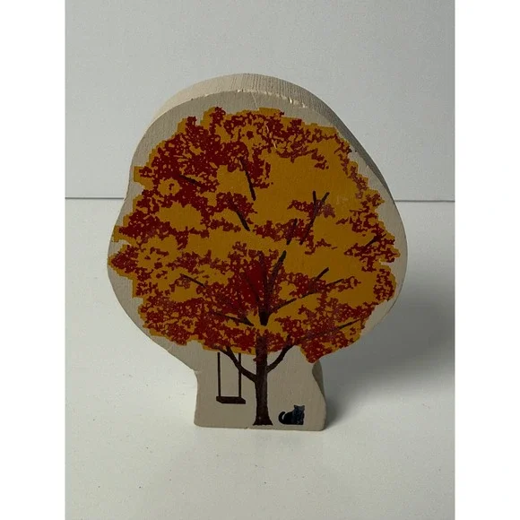 Cat's Meow-  Red Maple Tree, Accessory 1990