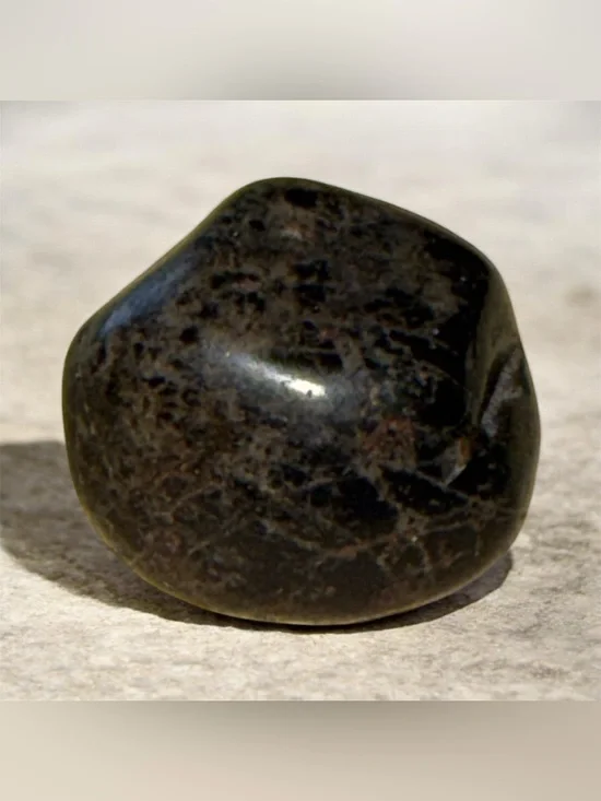 Tumbled Nuummite Stone!