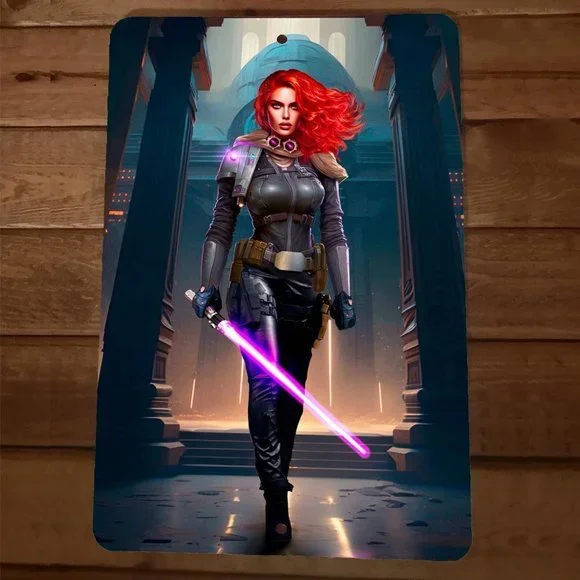 Mara Jade 8x12 Metal Wall Sign Poster Star Wars #1‎