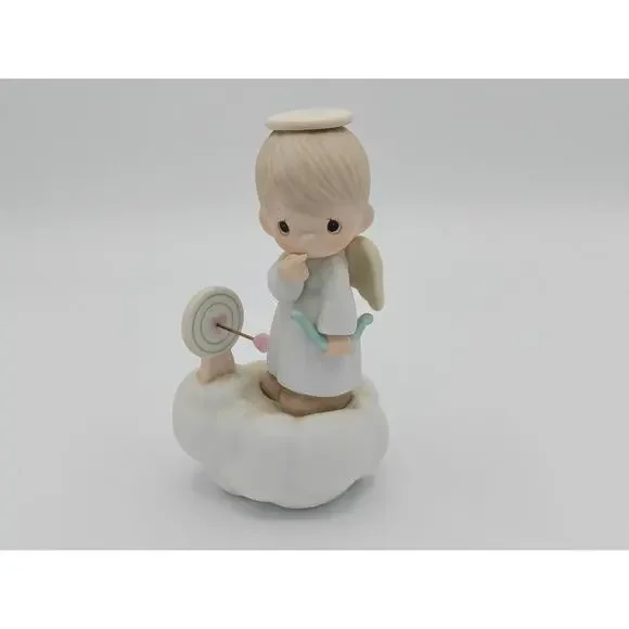 Precious Moments Sending My Love Figurine 1985 Enesco 100056 Vintage‎ Taiwan