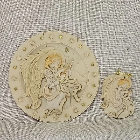 Seraphim  Collection  ROSALYN 'Rarest of Heaven'1st Edition & matching ornament.