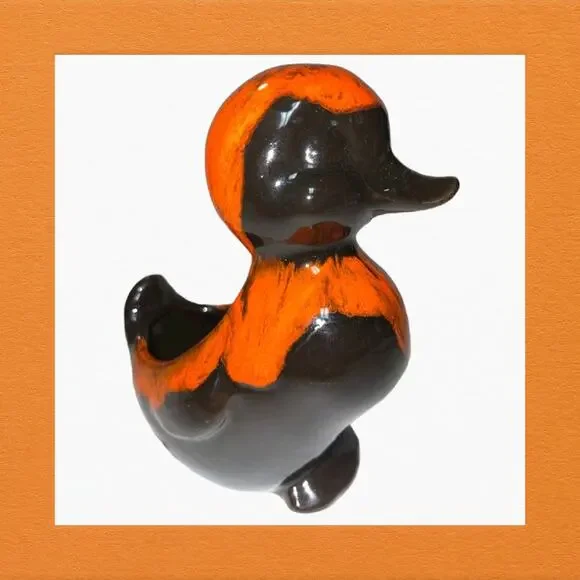 Vintage Evangeline Pottery Duck EUC
