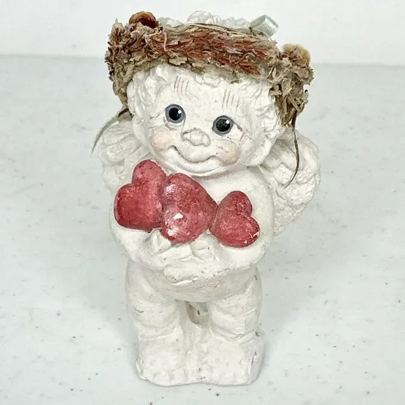 Handful Of Hearts‎ Dreamsicles #DC204 Cherub W/hearts Angel Figurine 90’s