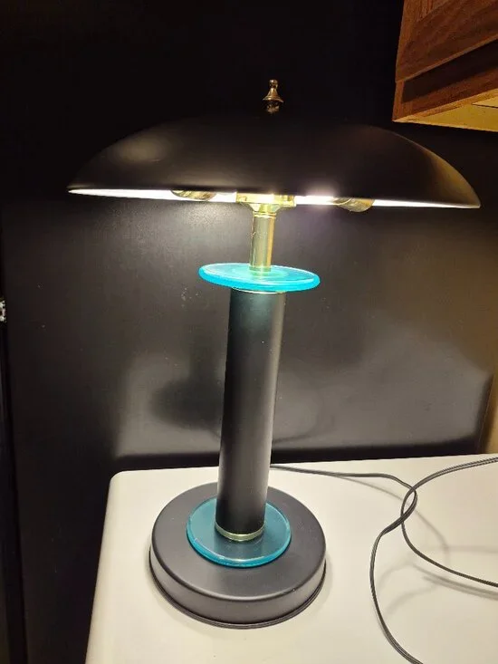 VINTAGE MCM MEMPHIS DESIGN TOUCH MUSHROOM LAMP