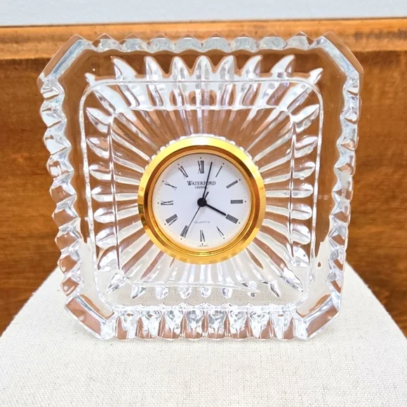 Waterford Crystal Desk/Table Clock