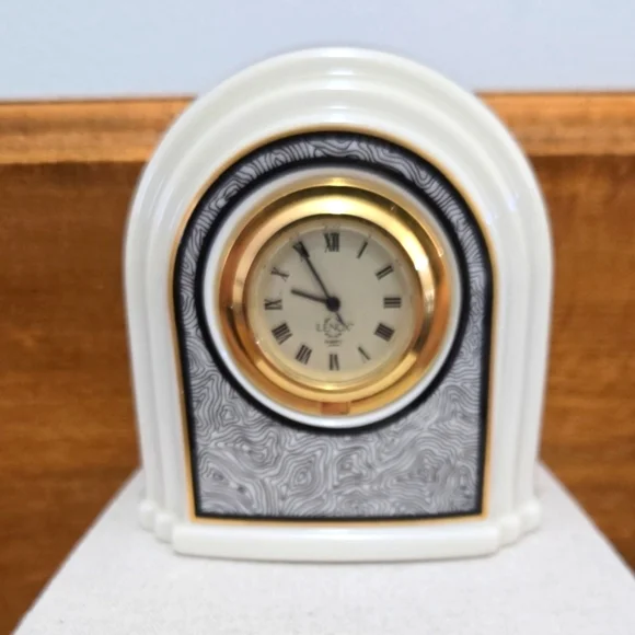 Lenox Porcelain Domed Clock