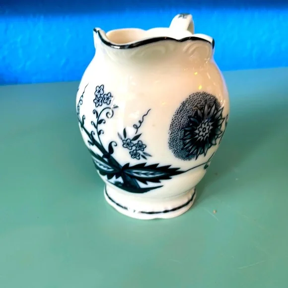 Woods Vintage Japanese Small Jug with Blue designs