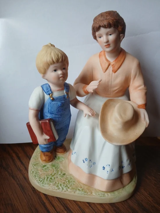 Vintage HOMCO Denim Days #1511 “Danny’s Mom” Figurine 1985