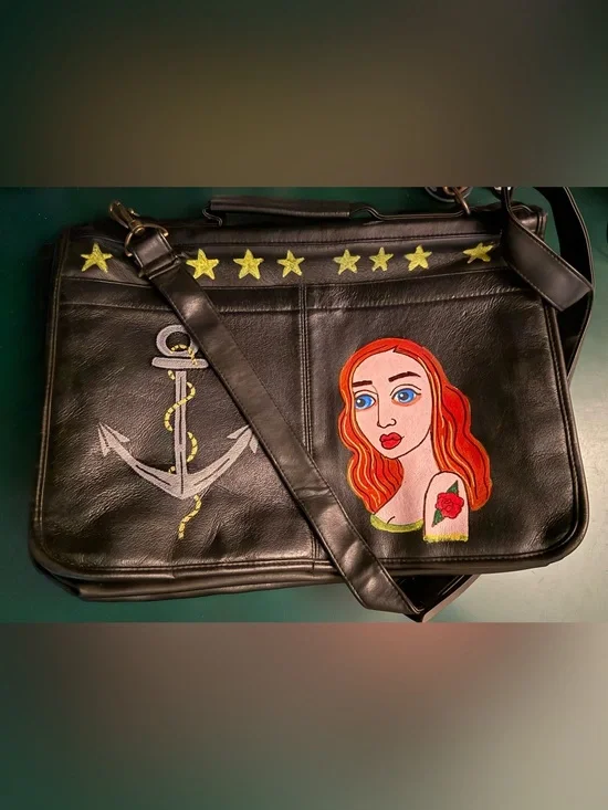 Nautical Tattoo Briefcase