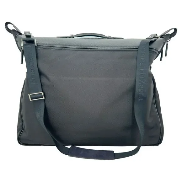 Ermenegildo Zegna Zip-Around Garment Bag in Black Polyester