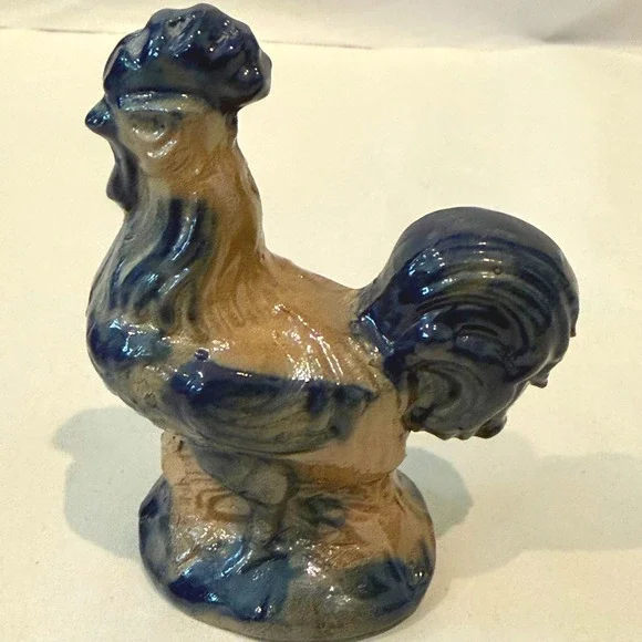 Beaumont Brothers Pottery BBP Rooster Salt Glaze Stoneware York Maine
