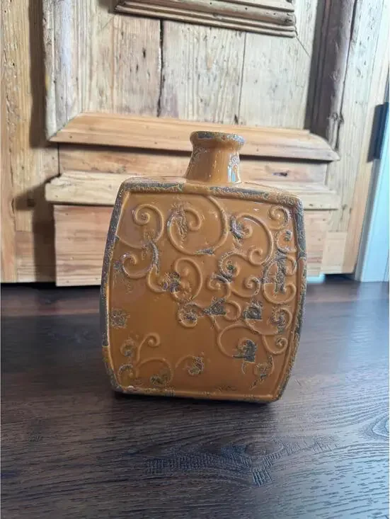 Home Decor | Yellow Decorative Table Vase | 1060