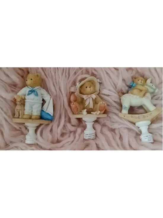 Pricilla Hillman 1994 lamp finials Custom Bundle 3 Sailor Sailboat Horse 🐴 ⛵