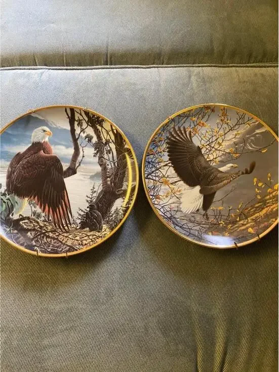 Plates by The Hamilton collection Eagles