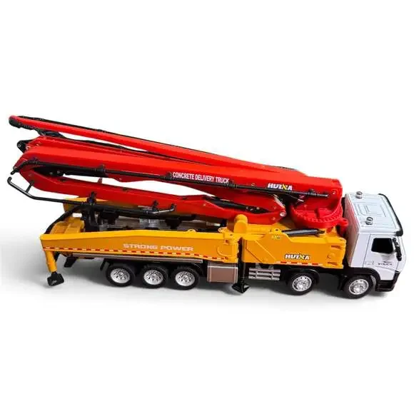 HuiNa 1:50 Scale Diecast Concrete Pump Truck Model Construction Vehicle 1:50?