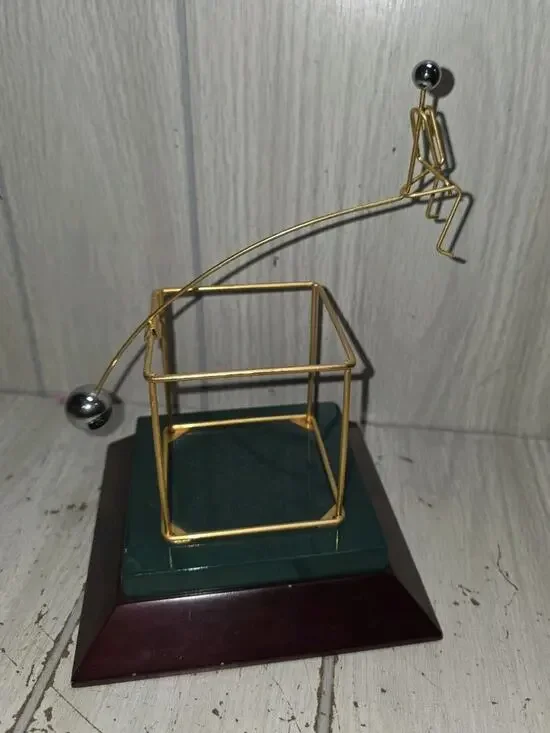 Vintage Thinking Outside The Box Thoughts In Motion Sculpture Though Works LTD