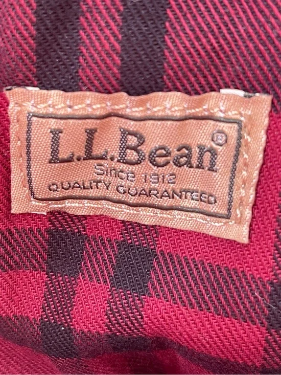 Vintage LL Bean Field Canvas Duffel Weekend Bag Navy Shoulder Strap Bag EUC