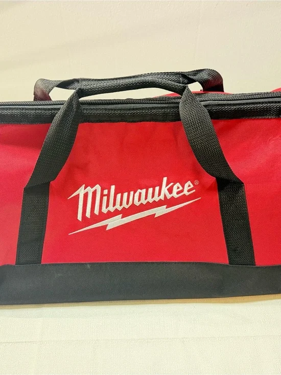 Red and Black Tool Bag Tote
