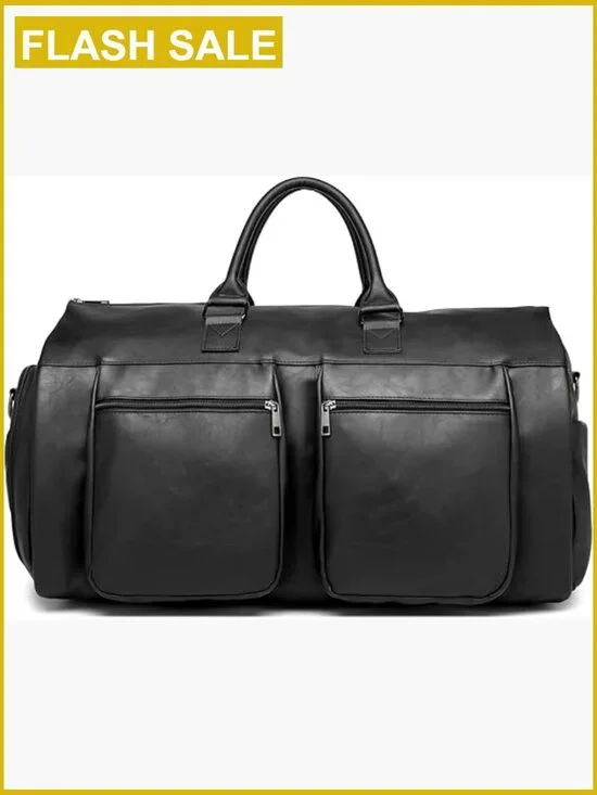 Convertible Travel Garment Bag 2-in-1 Carry On Duffel Suit Bag for Men Women