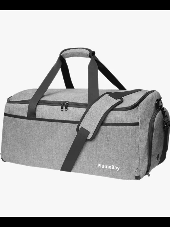 Convertible Carry on Grey Garment Bag