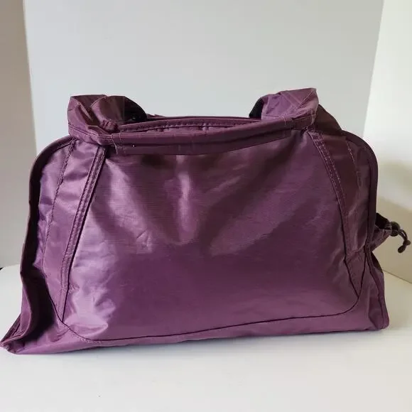 Gemline Purple Gym Duffel Bag Overnight Weekender Travel Carry On Tote Bag