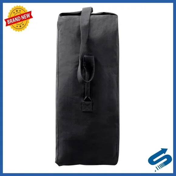 Top Load Canvas Duffle Bag Rugged Travel Gear Classic Minimal Adventure Ready