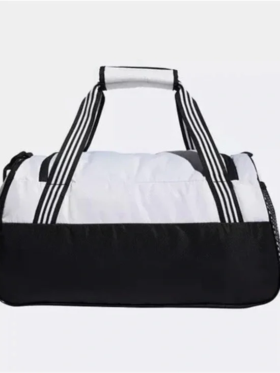Adidas three stripes Black & White  Duffle Bag (new never used)