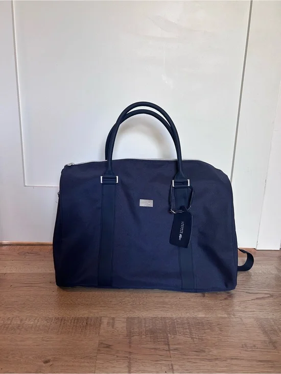 Lacoste Navy Duffel Weekender bag