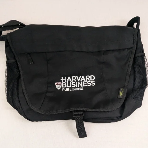 HARVARD Business Publishing Black Satchel/Laptop Bag