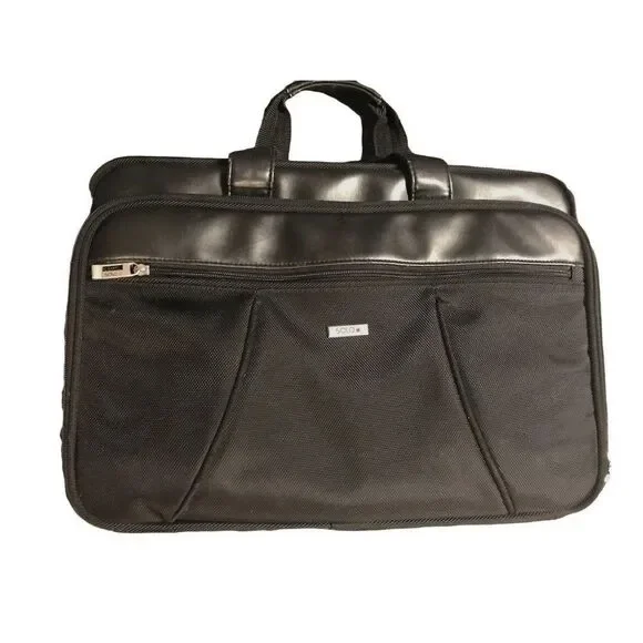 Solo extra-wide Computer brief case