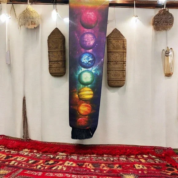 Planetary‎ Chakra Alignment Tapestry