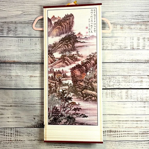 🔥 SALE Chinese Landscape Asian Art Traditional Wall Hanging Decoration